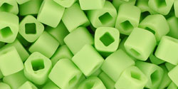 TOHO Cube 4mm : Opaque-Frosted Sour Apple