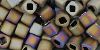 TOHO - Cube 4mm : Matte-Color Iris - Brown
