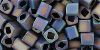 TOHO - Cube 4mm : Matte-Color Iris - Purple