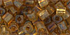 TOHO - Cube 4mm : HYBRID Frosted Natural - Picasso