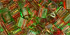 TOHO - Cube 4mm : HYBRID Dual-Coated Peach Pear