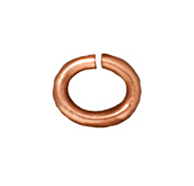 TierraCast : Jumpring - Small Oval 20 Gauge, Solid Copper