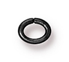 TierraCast : Jumpring - Small Oval 20 Gauge, Black-Plated