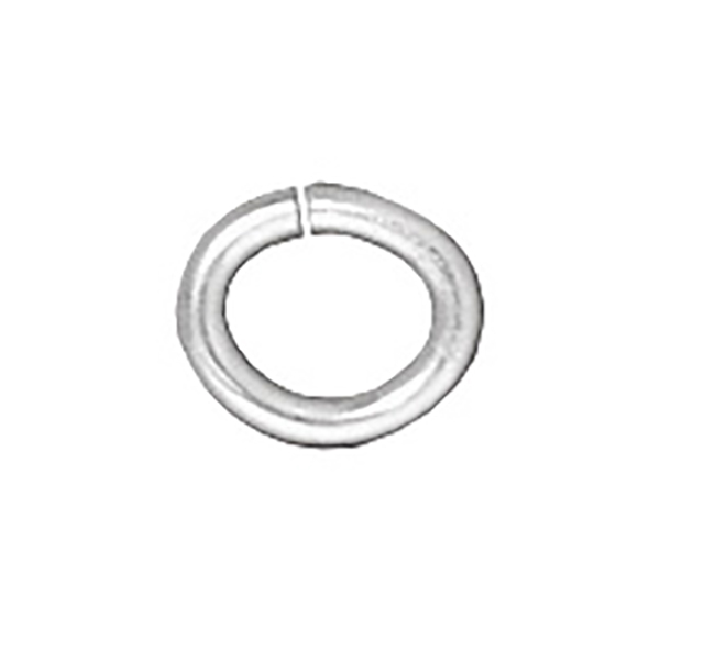 TierraCast : Jumpring - Medium Oval 20 Gauge, Silver-Plated