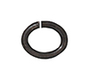 TierraCast : Jumpring - Medium Oval 20 Gauge, Black-Plated