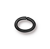 TierraCast : Jumpring - Large Oval 17 Gauge, Black-Plated