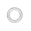 TierraCast : Jumpring - 5 mm Round 16 Gauge, Silver-Plated