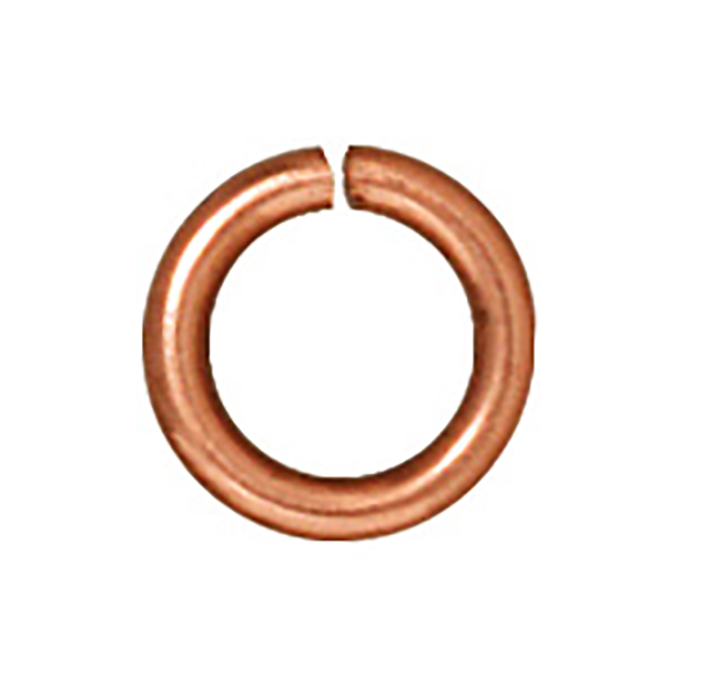 TierraCast : Jumpring - 5 mm Round 16 Gauge, Solid Copper