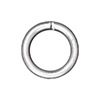 TierraCast : Jumpring - 6 mm Round 19 Gauge, Silver-Plated