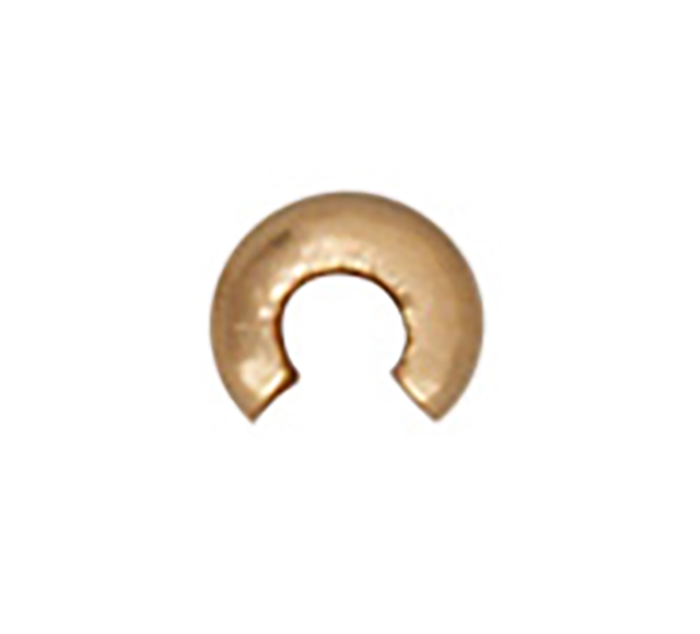 TierraCast : Crimp Cover - 3 mm, Gold-Filled