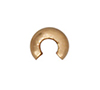 TierraCast : Crimp Cover - 3 mm, Gold-Plated