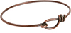 TierraCast : Wire Bracelet - 62 mm ID, 12 Gauge, Antique Copper-Plated