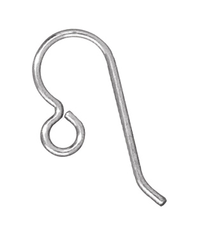 TierraCast : Earwire - Regular Loop .11, Sterling Silver