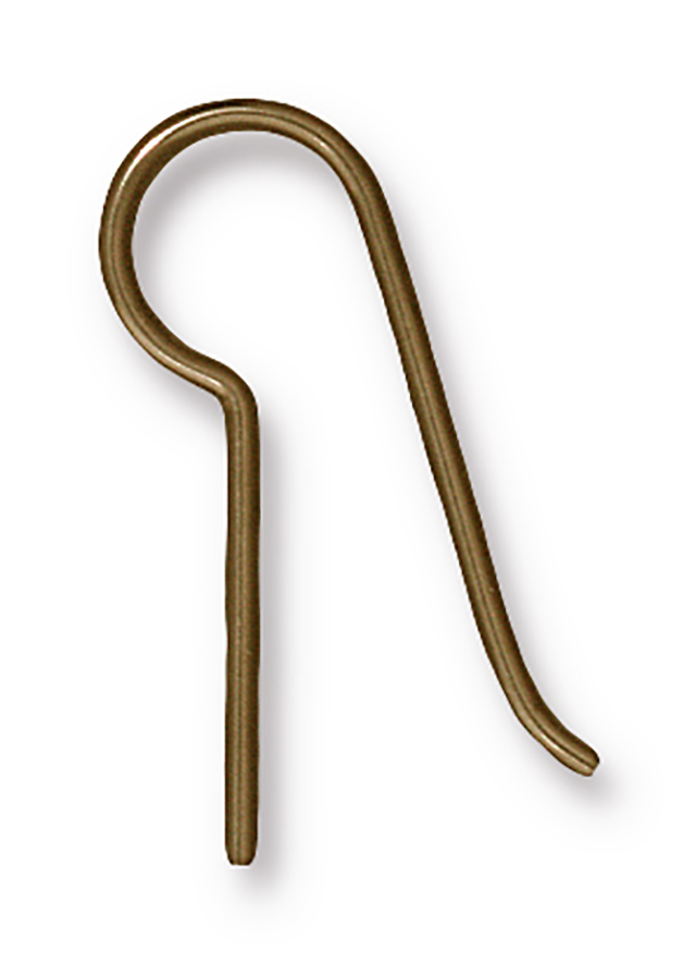 TierraCast : Earwire - 20g Blank .53", Niobium Brass