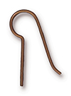 TierraCast : Earwire - 20g Blank .53", Niobium Copper