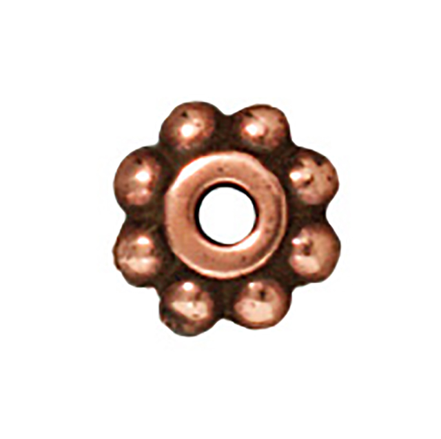 TierraCast : Heishi - 6 mm Beaded, Antique Copper