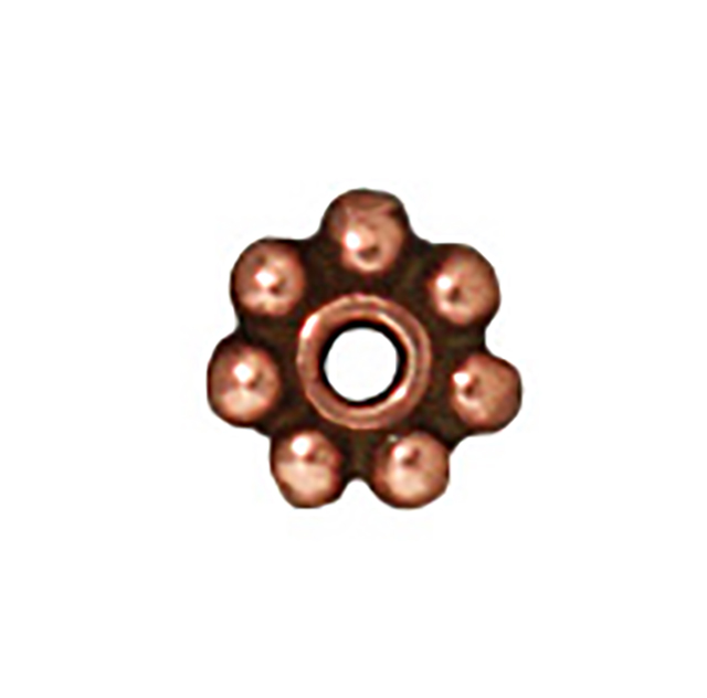 TierraCast : Heishi - 4 mm Beaded, Antique Copper