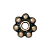 TierraCast : Heishi - 5 mm Beaded, Brass Oxide