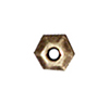 TierraCast : Heishi - 3 mm Faceted, Brass Oxide