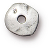 TierraCast : Heishi - 7 mm Nugget, Antique Pewter