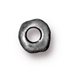 TierraCast : Heishi - 5 mm Nugget with 2 mm ID, Antique Pewter