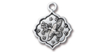 TierraCast : Pendant - Peace Dove, Antique Silver