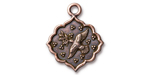 TierraCast : Pendant - Peace Dove, Antique Copper