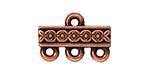 TierraCast : Link - Deco Rose 3-1, Antique Copper