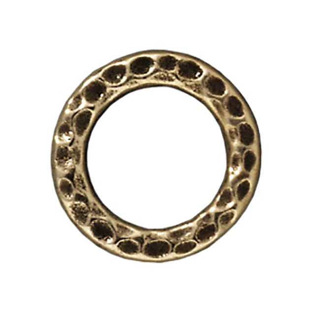 TierraCast : Link - 13mm, 8.7mm Hole, Medium Ring, Brass Oxide