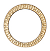 TierraCast : Link - Radiant 1 1/4" Ring, Gold