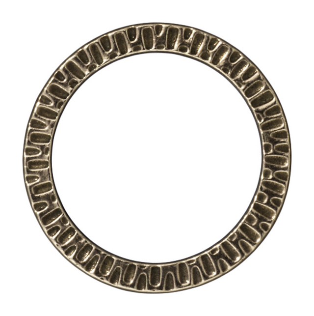 TierraCast : Link - Radiant 1 1/4" Ring, Brass Oxide