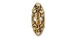 TierraCast : Link - Leaf Centerpiece, Antique Gold