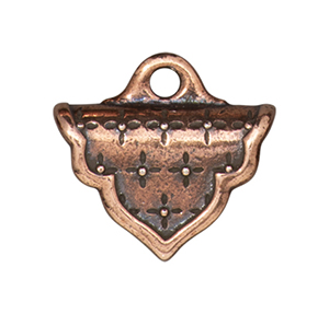 TierraCast : Crimp End - Marrakesh, Antique Copper