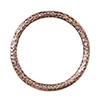 TierraCast : Link - Hammertone 1.25" Ring, Antique Copper