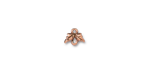 TierraCast : Link - Leaf, Antique Copper