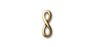 TierraCast : Link - Small Infinity, Antique Gold