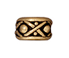 TierraCast : Bead - 8 mm Legend LH, Antique Gold