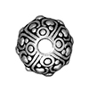 TierraCast : Bead - 10 mm Oasis LH, Antique Silver