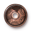 TierraCast : Bead - 10.5 x 6mm, 2mm Hole, Western, Antique Copper