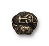 TierraCast : Bead - 8mm Dragon, Brass Oxide