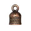 TierraCast : Cord End - 5mm Rope, Antique Copper