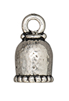 TierraCast : Cord End - 6mm Palace, Antique Silver