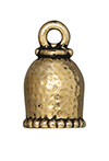 TierraCast : Cord End - 8mm Palace, Antique Gold