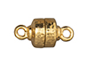 TierraCast : Magnetic Clasp Set - Hammertone, Gold