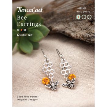 TierraCast : Kit - Bee Earrings