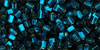 TOHO - Triangle 11/0 : Silver-Lined Teal