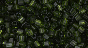 TOHO Triangle 11/0 : Transparent Olivine