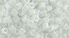 TOHO Hex 8/0 Tube 2.5" : Opaque-Lustered White