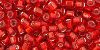 TOHO - Hexagon 8/0 : Silver-Lined Siam Ruby
