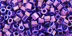 TOHO Hex 8/0 Tube 5.5" : Higher-Metallic Grape